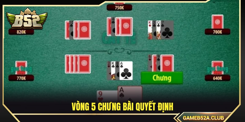 Vòng 5 chưng bài mang tính quyết định