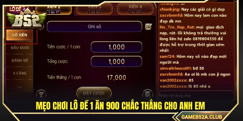 Kinh nghiệm chơi lô đề 1 ăn 900 dễ thắng cho anh em